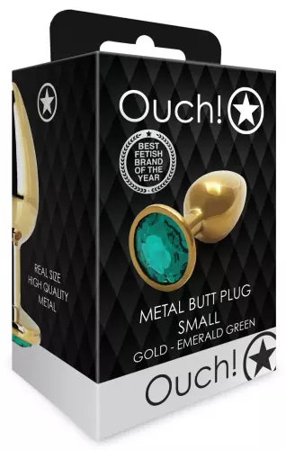 Anale sieraad Round Gem S 6 x 2.6 cm Goud-Groen – 2/6