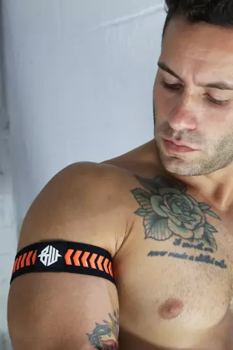 Armbänder Daycrawler Breedwell Schwarz-Orange – 7/8