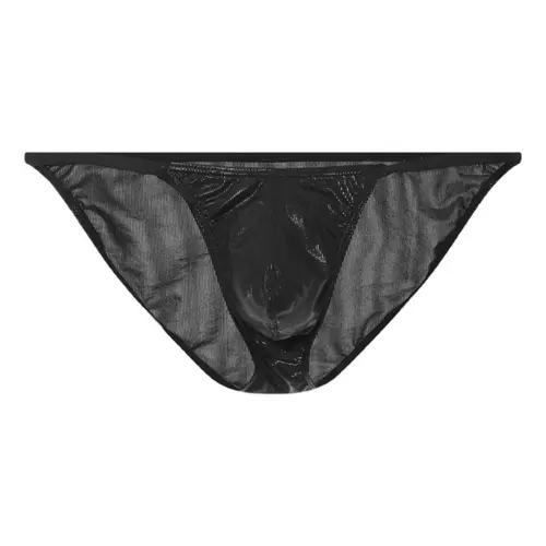 Slip sexy Shiny Line Schwarz – 3/3