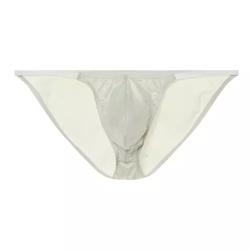 Slip sexy Shiny Line Silber – 2/2