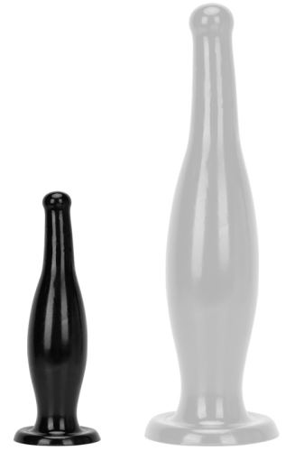 Bottle Plug S 16 x 4cm Black