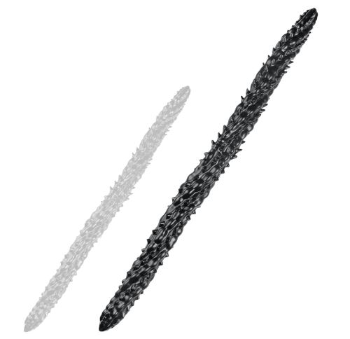 Big Silur Dildo 80 x 6.5cm Black