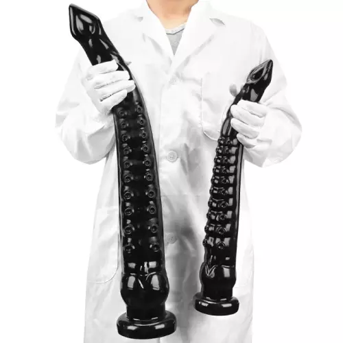 Dildo Piov M 56 x 8,5cm Schwarz – 2/11