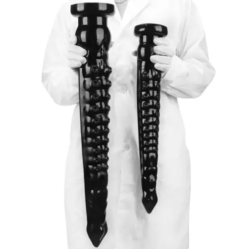 Dildo Piov M 56 x 8,5cm Schwarz – 10/11