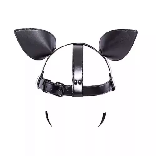 Hundegesicht-Maske Dog Fun Schwarz – 5/9