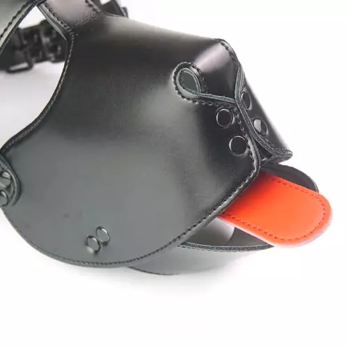 Hundegesicht-Maske Dog Fun Schwarz – 7/9