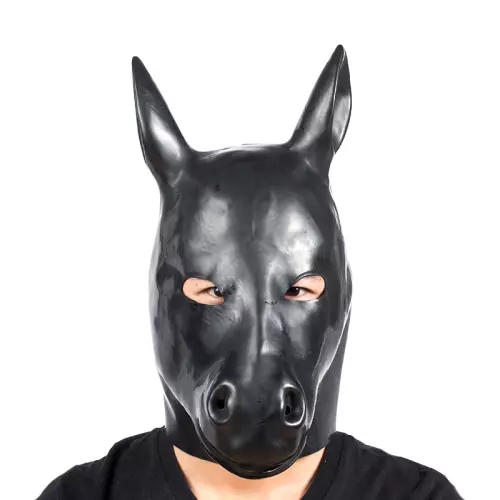 Plug Tunnel Pig-Hole schwarz Medium - 8 x 5,5 cm – 7/10