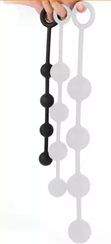 Analkugeln aus Silikon Quarty S 30 x 3cm – 1/4