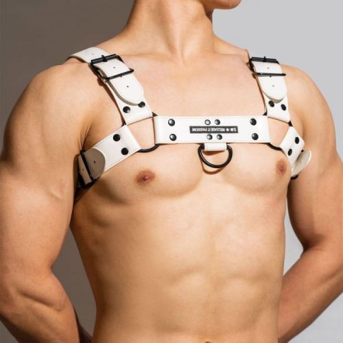 Chest All White Harness
