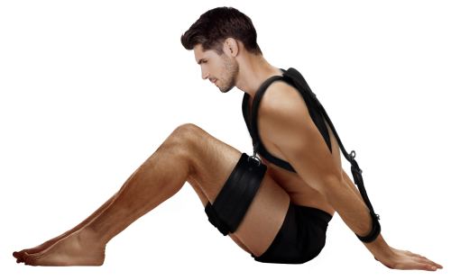 Position Holder Body Harness Straps and Cuffs