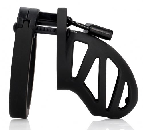 Kuisheidskooi ManCage Model 23 - 6.5 x 3.5cm Zwart