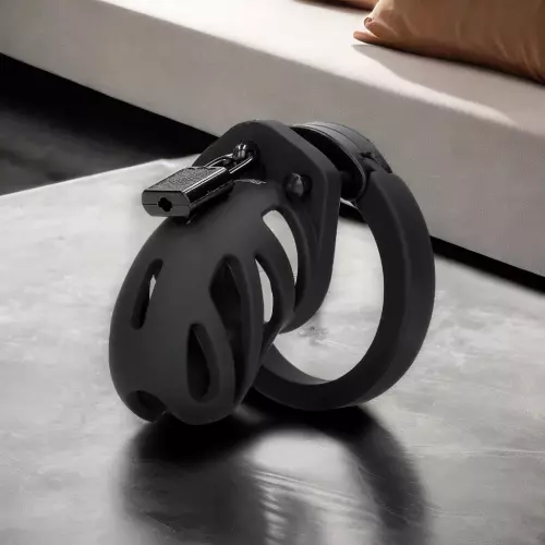 Kuisheidskooi ManCage Model 23 - 6.5 x 3.5cm Zwart – 5/6