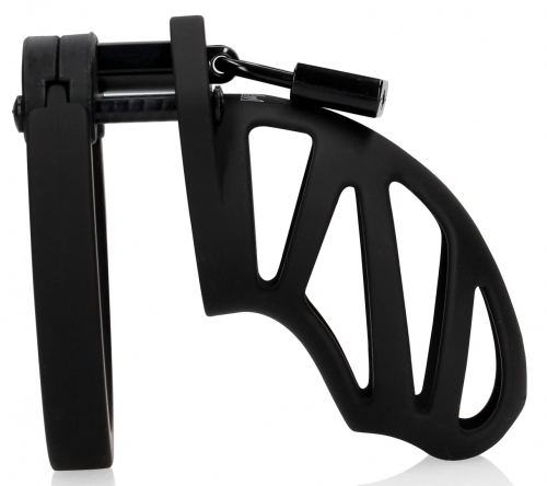 Kuisheidskooi ManCage Model 24 - 9 x 3.5cm Zwart