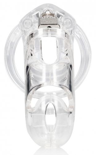 Chastity Cage ManCage Model 26 - 11.5 x 3.5 cm Transparent