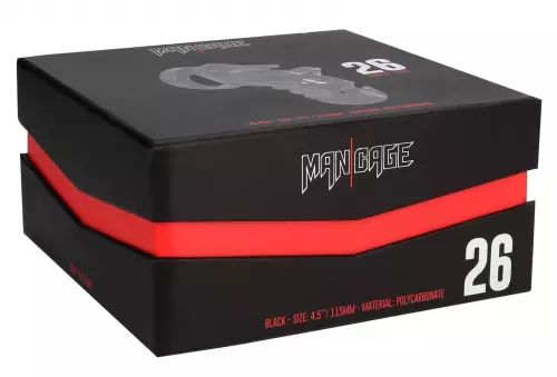 Keuschheitskäfig ManCage Modell 26 - 11.5 x 3.5 cm Schwarz – 2/6