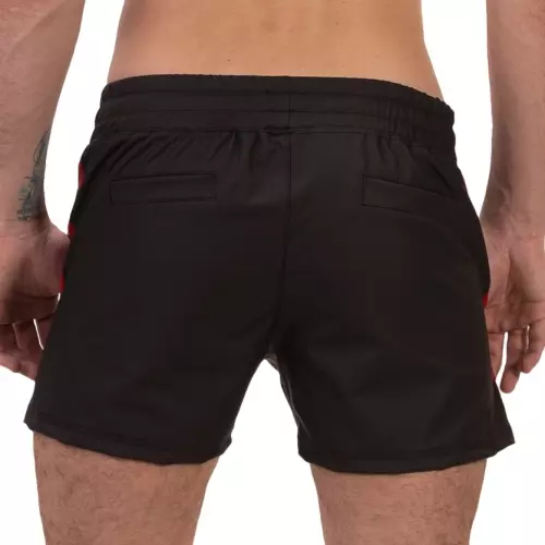 Short Zulu Zwart-Rood – 2/4