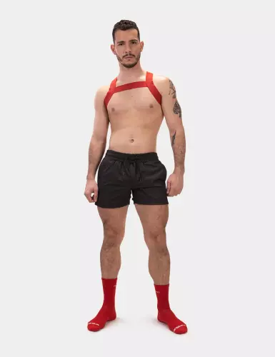 Short Zulu Zwart-Rood – 4/4