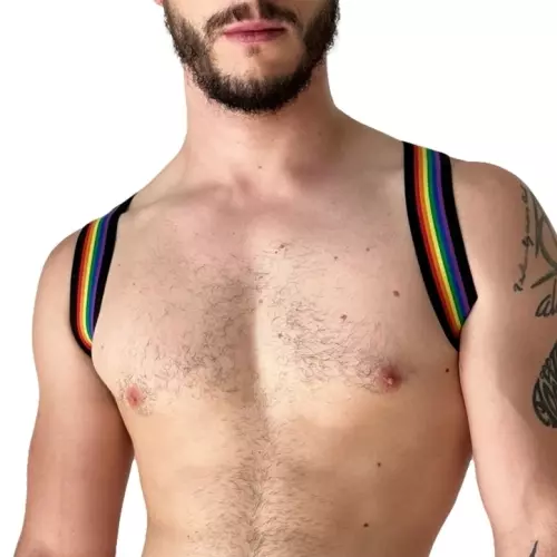 Pride Eternity Elastic Harness Black – 1/2