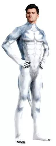 Cosplay-Anzug Hund Husky Blaugrau – 2/4