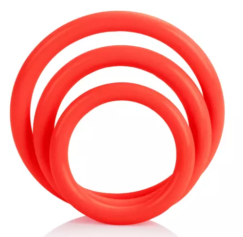 Tri-Rings Penisring Rot – 2/4