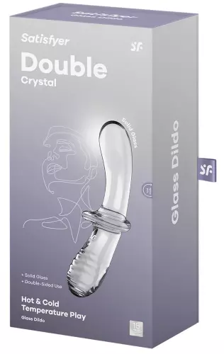 Glaskörper Double Crystal 18.5 x 3.5cm Transparent – 2/5