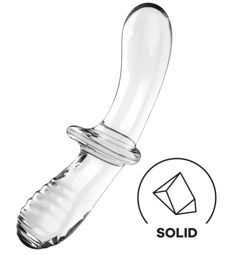 Glaskörper Double Crystal 18.5 x 3.5cm Transparent – 5/5