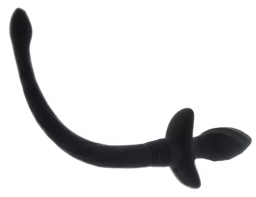 Vibrerend Plug met Hondenstaart Wiggle Tail 9 x 4cm Zwart – 2/6