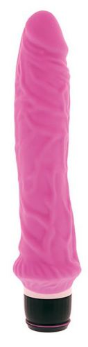 Vibrerende Dildo Large Classic 19 x 4.3cm Roze