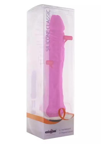 Vibrating Dildo Large Classic 19 x 4.3cm Pink – 2/9