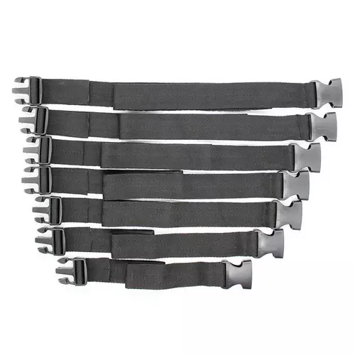 Set van 7 Zwarte Riemen Bevestigingstape Camisole Claps – 1/5