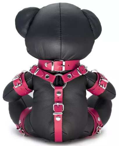 Bendy The Bdsm Teddy Bear Pink Leather Bear – 2/2