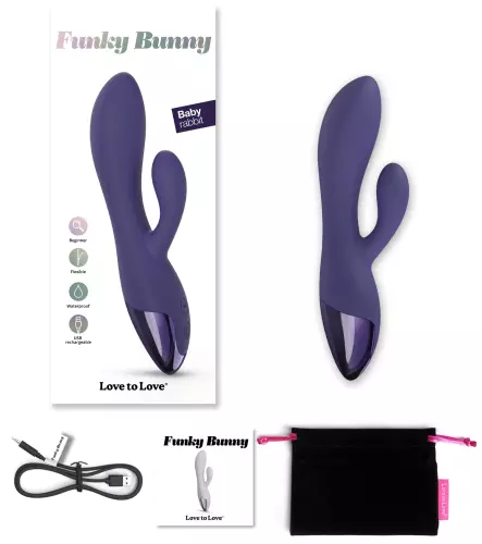 Vibrator Rabbit Funky Bunny Love to Love Violet – 2/4