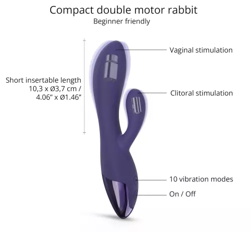 Vibrator Rabbit Funky Bunny Love to Love Violet – 4/4