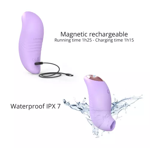 Klitoris-Stimulator Believer Love to Love Mauve – 3/6