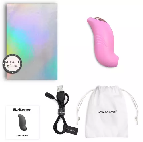 Klitoris-Stimulator Believer Love to Love Rosa – 2/6
