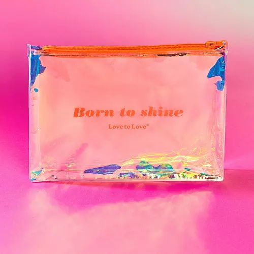Opbergtas Born to Shine Zip Oranje – 2/2