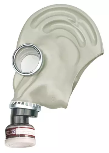 Gas Mask with Filter Breath Game Grey – 2/5
