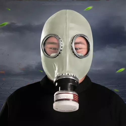 Gas Mask with Filter Breath Game Grey – 3/5