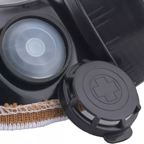 Double Respirator Mask Duo Breath Black – 5/7