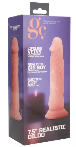 Realistic Dildo 19 x 4.5 cm Flesh – 2/4