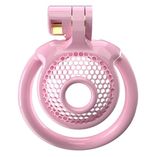 Sissy Chastity Cage Celia 2.5 x 3 cm Pink