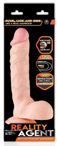 Reality Agent Realistic Dildo 18 x 5cm – 2/2