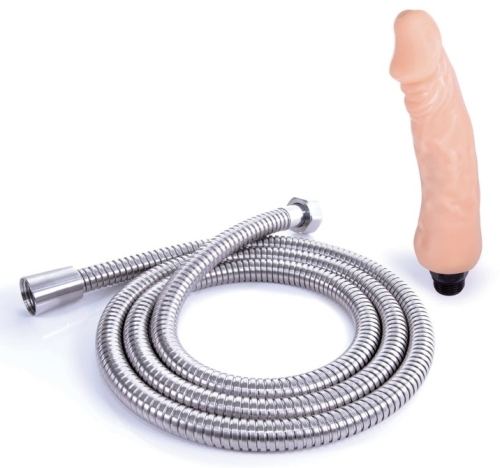 Big Splash Hose with Dildo 15 x 3.5cm