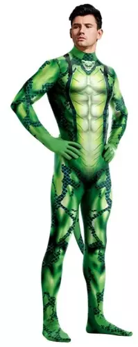Cosplay-Anzug Frosch Frogman Grün – 3/3