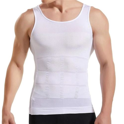 Vormend mouwloos shirt Shaper Slim Wit