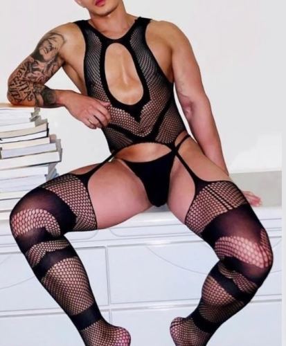 Sexy Catsuit GOSH Schwarz