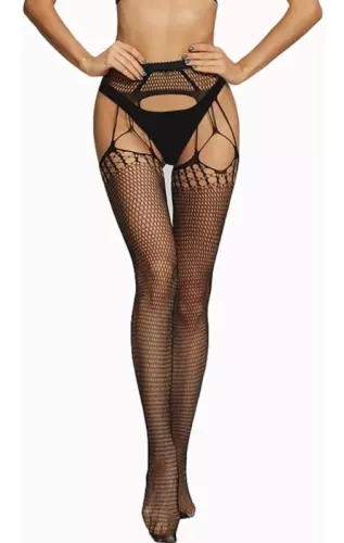 Kousen jarretelle-effect Beauty Thigh – 3/4