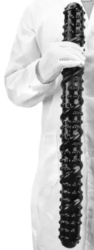 Doppeldildo Super Textur M 62 x 5,5 cm – 3/6