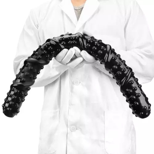 Doppeldildo Super Textur M 62 x 5,5 cm – 6/6