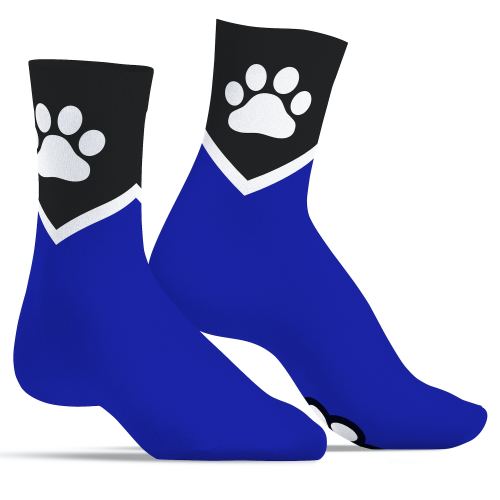 Pfoten-Socken Kinky Puppy Blau
